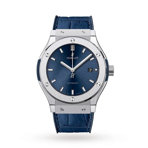 hublot titanium blue|hublot titanium price.